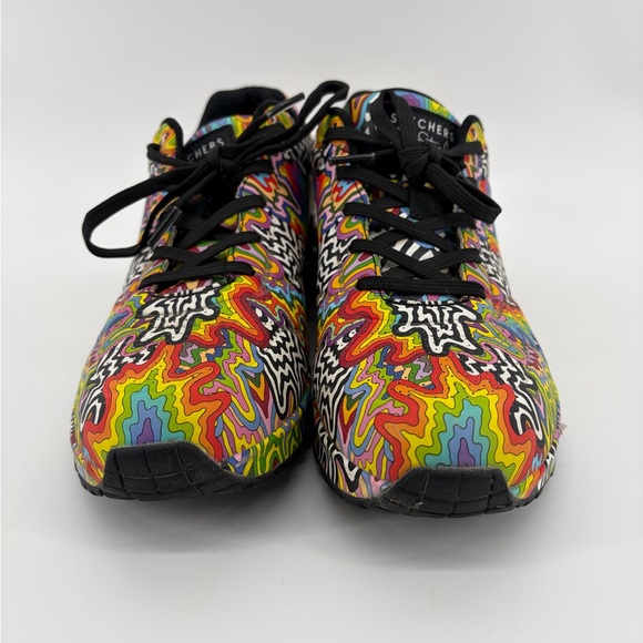 Skechers Women's Jen Stark Uno Infinite Drip Sneaker Multicolor Size 8.5 - Picture 2 of 7